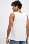 Thumbnail View 5: BDG Recycled White Ribbed Vest 