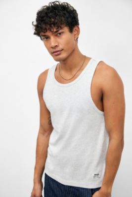 BDG Recycled Grey Ribbed Vest