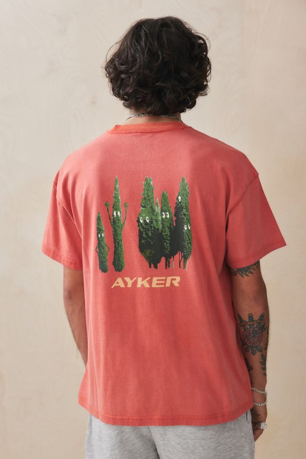 Slide View: 4: Ayker Orange Bush Tree T-Shirt