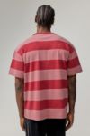 Thumbnail View 3: iets frans... Burgundy 3D Stripe T-Shirt