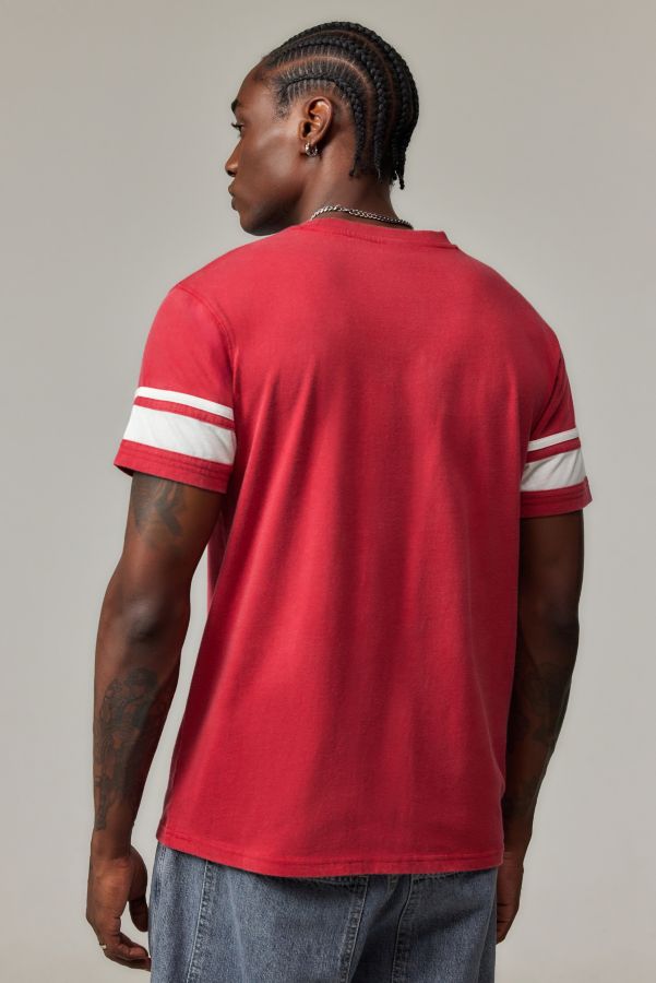 Slide View: 4: BDG Red Panelled T-Shirt