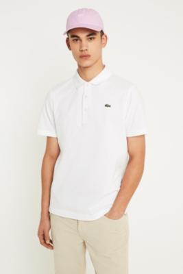 Lacoste White Short-Sleeve Polo Shirt 