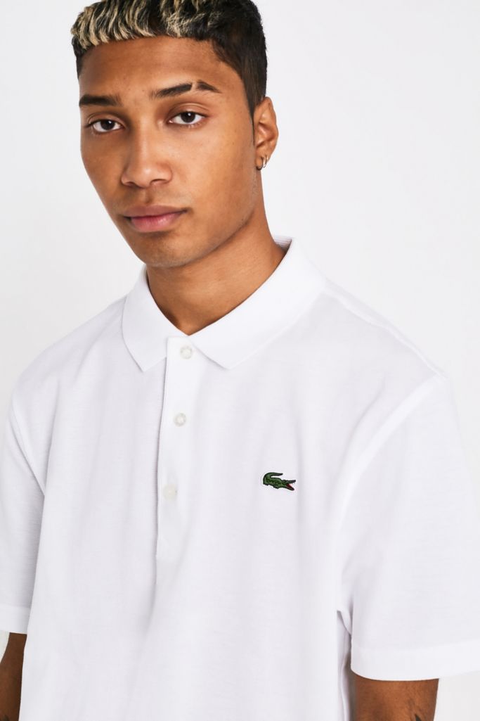 Lacoste Classic White Polo Shirt | Urban Outfitters UK