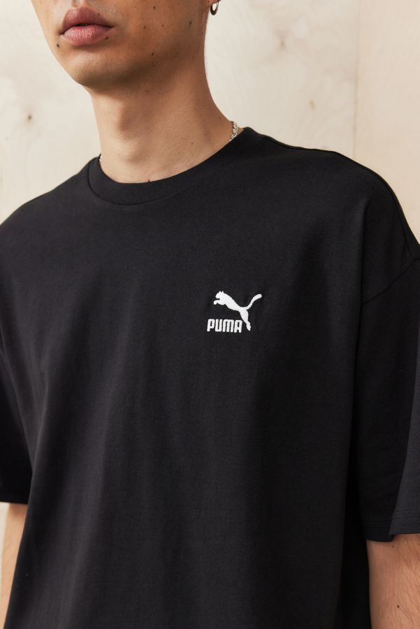 Slide View: 3: PUMA Schwarz Besser Klassisch T-Shirt