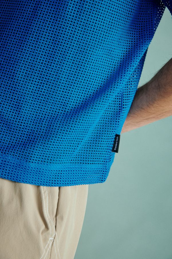 Vista de diapositivas: 3: Camiseta Standard Cloth Blue Foundation Mesh