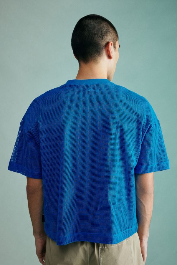 Vista de diapositivas: 5: Camiseta Standard Cloth Blue Foundation Mesh