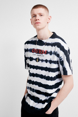 guess vista striped tee