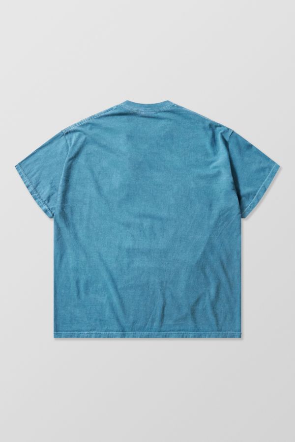 Slide View: 6: UO Blau Mini Berg Motiv T-Shirt