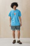 Thumbnail View 3: UO – T-Shirt „F You Squirrel“ in Blau mit Eichhörnchenmotiv