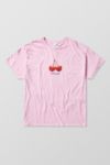 Thumbnail View 5: UO Rosa Kirsch-Motiv T-Shirt