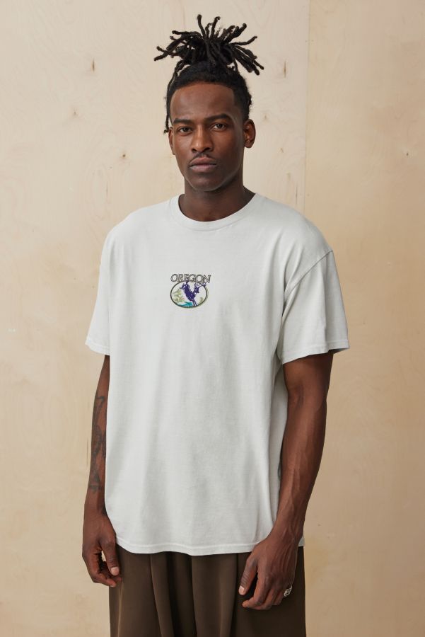 Slide View: 1: UO White Oregon T-Shirt