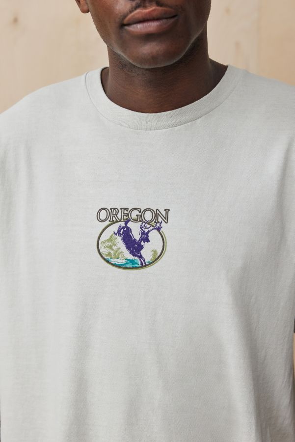 Slide View: 2: UO White Oregon T-Shirt