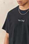 Visualizzazione miniature 2: UO Solido Nero Sì Chef T-Shirt