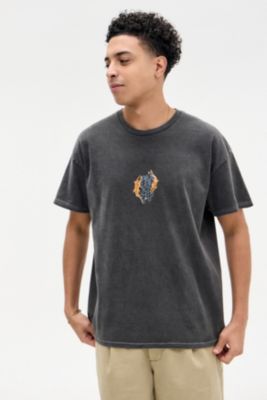 UO Camiseta Negra Pez Koi