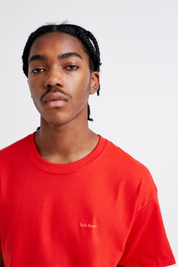 iets frans… Red T-Shirt | Urban Outfitters UK