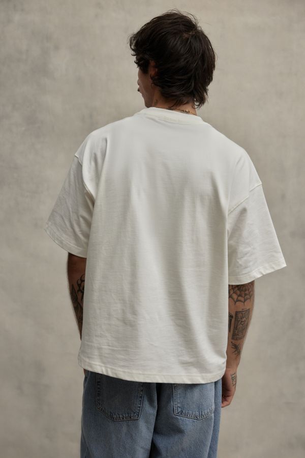 Slide View: 4: Loom Ecru Premium T-Shirt