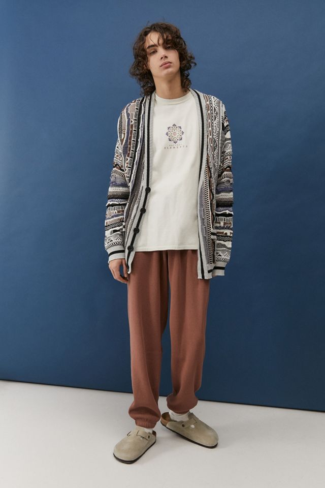 UO - Pantalons de jogging gaufré rouille | Urban Outfitters FR