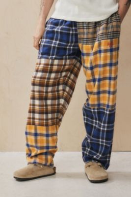 Pantaloni della Tuta Patchwork a Quadri UO