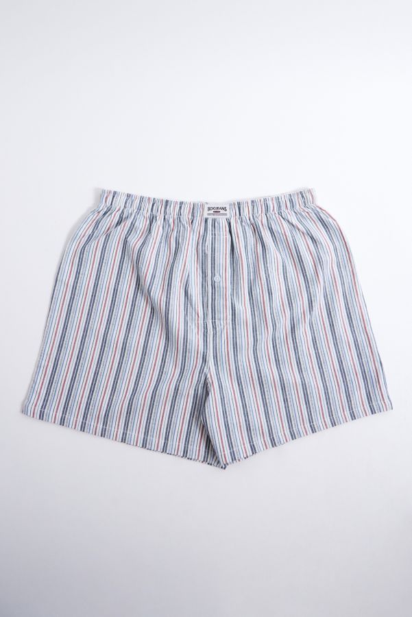 Slide View: 1: Shorts Boxer à Rayures BDG