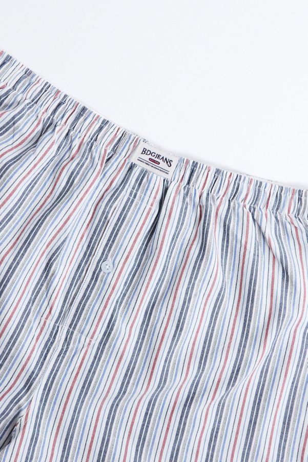 Slide View: 2: Shorts Boxer à Rayures BDG