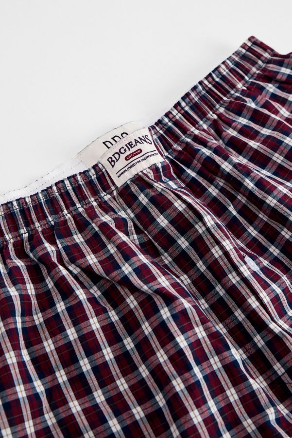 Slide View: 2: BDG Rote Gewebte Boxershorts