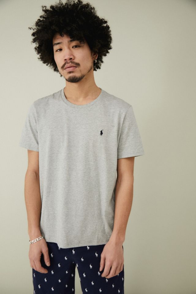 Polo Ralph Lauren Grey Lounge T-Shirt | Urban Outfitters UK