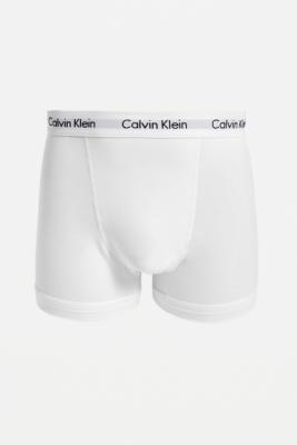 calvin klein white boxer shorts