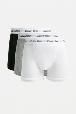 calvin klein boxers black and white