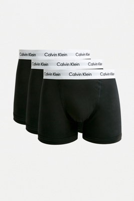 calvin klein black boxer