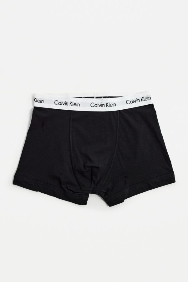 Vista diapositiva: 1: Calvin Klein Boxer Boxer Bianco e Nero Confezione da 3