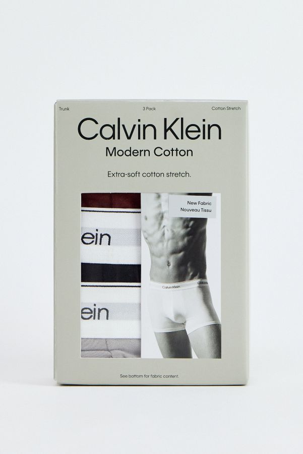 Slide View: 4: Calvin Klein Sortierte Boxer Trunks 3er-Pack