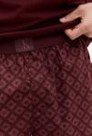 Thumbnail View 5: Calvin Klein Ensemble de Détente Manches Courtes Bordeaux