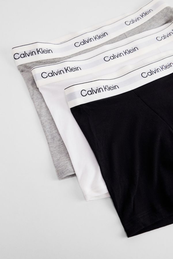 Slide View: 2: Caleçons Darted Calvin Klein Lot de 3