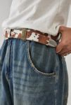 Thumbnail View 3: UO Cow Print Buckle Belt 