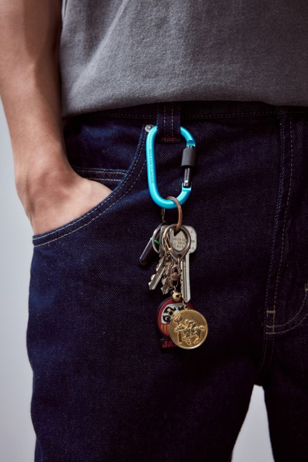 Vista diapositiva: 2: UO Classic Blue Carabiner Clip