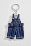 Thumbnail View 1: Mini Denim Dungarees Keyring