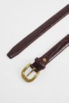 Thumbnail View 3: Loom Brown Croc Belt