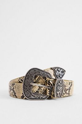 UO Western Snake Belt
