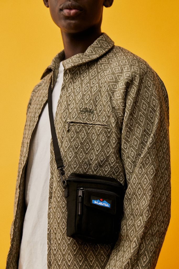 KAVU Black Hobart Satchel Bag Urban Outfitters UK