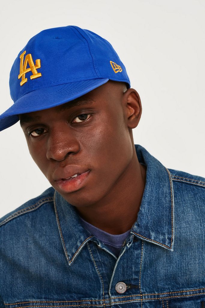 New Era 9TWENTY LA Dodgers Collapsible Blue Cap Urban Outfitters UK