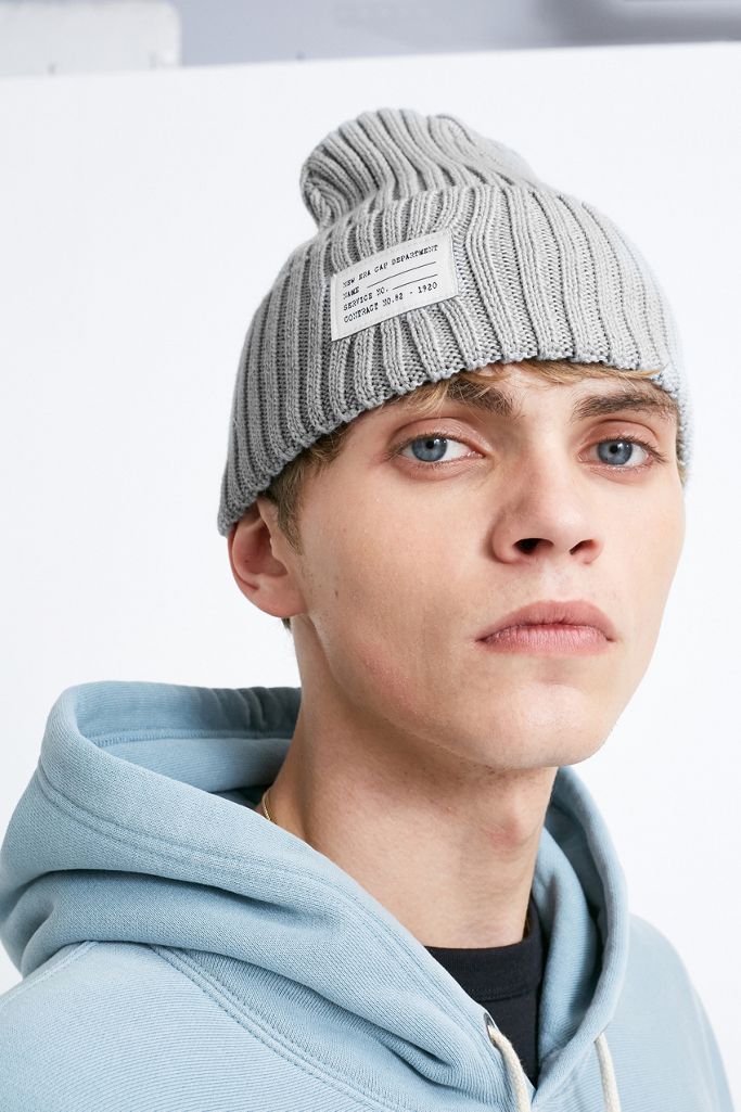 New Era Watch Grey Knit Beanie Urban Outfitters UK
