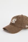 Thumbnail View 2: Casquette 9TWENTY New Era NY Pied-de-poule Marron