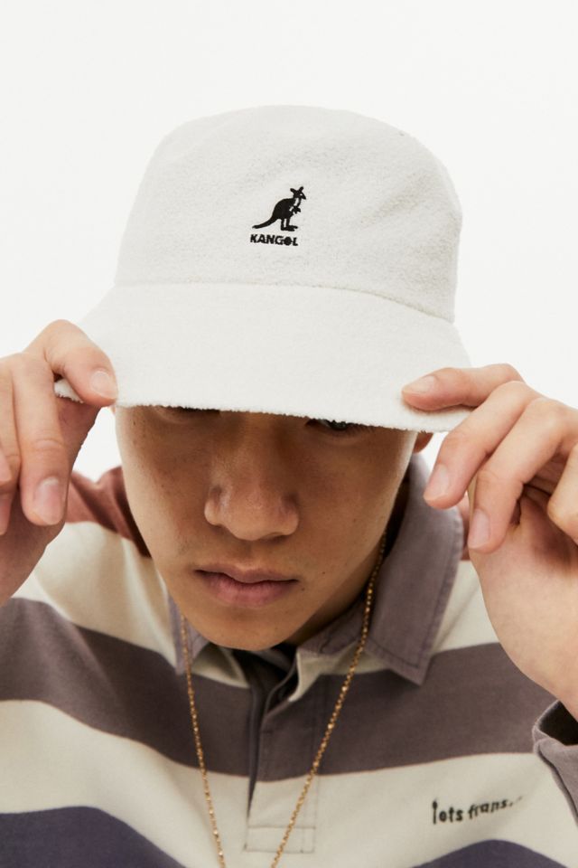 特集の通販 HWC KANGOL BUCKET HAT BLACK ブラックアイパッチ