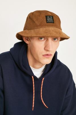 UO Tan Corduroy Bucket Hat | Urban Outfitters UK