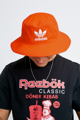 orange adidas bucket hat