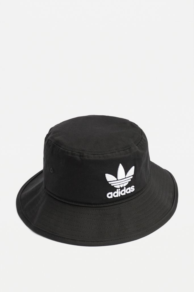 adidas Black Bucket Hat | Urban Outfitters UK