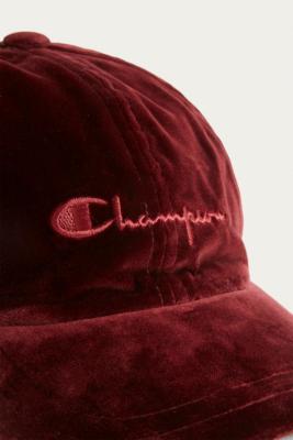 champion burgundy hat