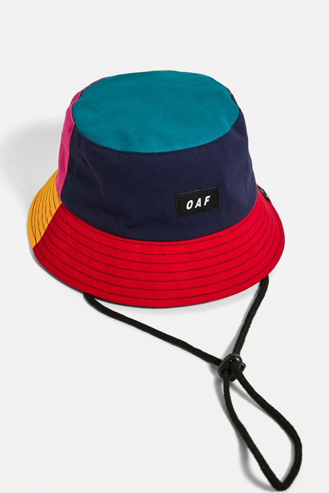 Lazy Oaf Colourblock Bucket Hat Urban Outfitters UK