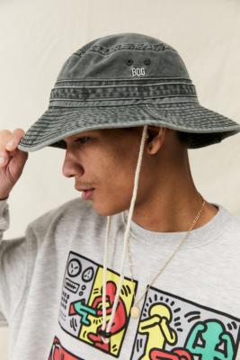 BDG Overdye Grey Canvas Boonie Hat | Urban Outfitters UK