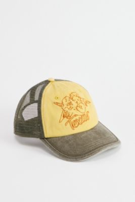 UO Texas Yellow Trucker Cap